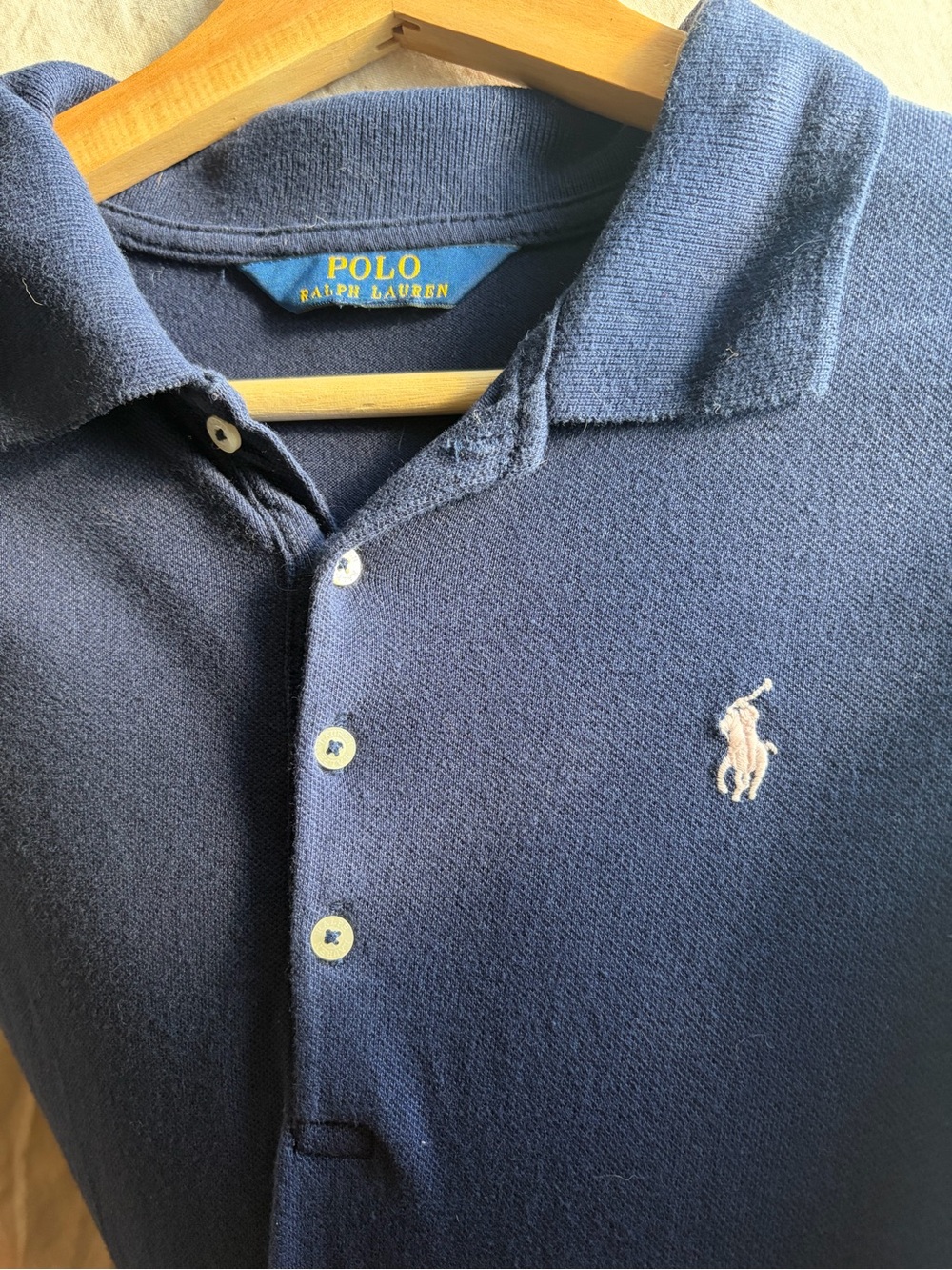 Ralph Lauren Navy Polo Dress - Picture 3 of 4